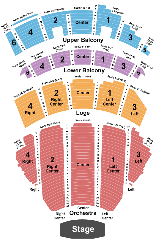 Beacon Theatre Sara Bareilles Seating Chart